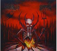 NECROBLOOD / PSYCHOM - LURKING HORROR / AMORPHOUS CHAOS - CDD - E72z