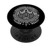 Necronomicon di Cthulhu di Lovecraft della Miskatonic University PopSockets PopGrip Adesivo