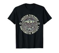 Necronomicon Miskatonic Lovecraft Cthulhu di Arkham Township Maglietta
