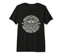 Necronomicon Miskatonic Lovecraft Cthulhu di Arkham Township Maglietta Premium