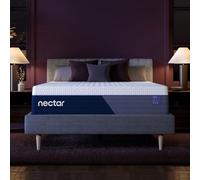 Nectar Luxe Hybrid - Materasso Cal King da 35,6 cm, rigidità media, in memory foam e molle interne, miglioramento della fibra di raffreddamento, strato di riduzione della pressione da 7,6 cm