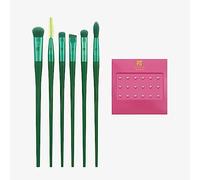 Real Techniques Nectar Pop So Jelly Eye Set cofanetto regalo: pennello per ciglia Spoolie RT 077 1 pz + pennello cosmetico Smudge Liner RT 073 1 pz + pennello cosmetico Instapop Crease RT 075 1 pz + pennello cosmetico Smudge Brush RT 074 1 pz + pennello cosmetico Instapop Shade RT 076 1 pz + pennello cosmetico Defining Crease RT 078 1 pz + pietre glitter autoadesive