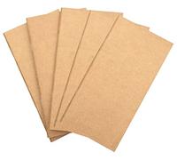 NectaRoy Set di 5 Ricariche Inserti Ricaricabili per Notebook Diari di Viaggio Diario Blocco Note per Affari, Poesia, Scrittura, Diario, Schizzo