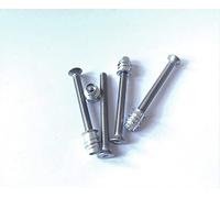 Nectite Viti per manico chitarra e inserti filettati - Hex/Allen - per Fender Stratocaster e Telecaster - M4 × 45 mm, set da 4 con utensile di montaggio