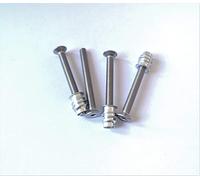 Nectite Viti per manico chitarra e inserti filettati - Hex/Allen - per Fender Stratocaster e Telecaster - M4 × 40 mm per basso Fender-style, set da 4 con attrezzi per il montaggio