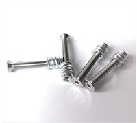 Nectite Viti per Manico Chitarra & Inserti Filettati - Hex/Allen - per Fender Stratocaster & Telecaster - M5 × 35 mm corto, set da 4 con utensile di montaggio
