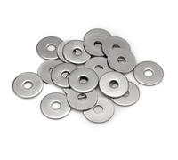 NECXON 20 Pezzi M6 Rondelle, M6*18 * 1,5 mm Rondelle Penny Rondelle in Acciaio Inossidabile 304 Rondelle Piatte in Metallo Rondelle Piatte Rotonde Rondelle di Riparazione distanziali per Viti Bulloni