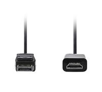 Nedis adattatore maschio da display port a hdmi, cavo in rame lungo 3 m, 1080p