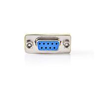 NEDIS Adattatore seriale - Adattatore - D-SUB 9 pin femmina - D-SUB 9 pin femmina - Nichelato - Metallo - Scatola