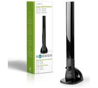 ANTENNA TV T2 INTERNA ALIMENTATA GUADAGNO 28DB FILTRO 4G NEDIS GARANZIA ITALIA