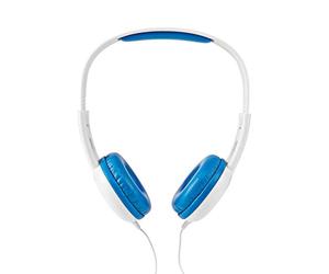 NEDIS Auricolari On-ear cablati | 3,5 mm | Lunghezza cavo: 1.20 m | 82 dB 1.20 m Blu