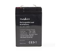 Nedis Batteria al piombo-acido ricaricabile BALA40006V 6 V 4000 mAh 70×47×101 mm