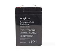 Nedis Batteria al piombo-acido ricaricabile BALA40006V 6 V 4000 mAh 70×47×101 mm