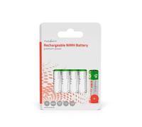 BATTERIA Ni-MH NEDIS BANM26HR64B RICARICABILE AA - 1,2 V - 2600 mAh - 4 pezzi