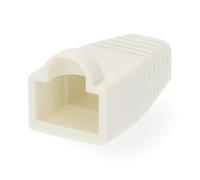 Nedis Bocchetta per scarico della trazione - RJ45 - PVC - Bianco - Scatola - 10 pezzi