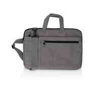 NEDIS Borsa per computer portatile da 15 a 16 pollici, con tracolla, 8 scomparti, 30 mm, 285 mm, 410 mm, in poliestere