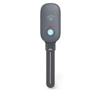 Nedis BTSM1GY SmartLife - Misuratore di umidità per pavimento, Bluetooth, IP55-0-100%, Android/IOS