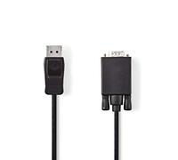 Nedis Cable DisplayPort - VGA Dis PlayPort Maschio - VGA Mach