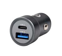 Nedis, Caricabatterie Auto 48W con Porta USB-C / USB-A QC 3.0 PD 30W