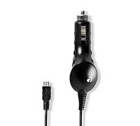 Nedis - Caricabatterie da auto 1.0 A con cavo fisso Micro USB