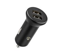 Nedis, Caricabatterie da auto con 2 porte di uscita USB-A 24W Ricarica Rapida