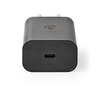 NEDIS Caricabatterie da Muro | Funzione di Ricarica Rapida | 1.5 A / 2,0 A / 2.5 A / 3.0 A | Numero di uscite: 1 | USB-C™ | 32 W | Selezione Automatica della Tensione Nero