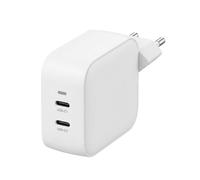 Caricatore da parete Nedis WGCHA35WWT GaN USB-C 35 W 2 porte Bianco