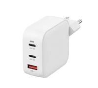 Nedis, Caricatore da Muro Universale 2 USB-C e 1 USB-ARapida GaN 100W