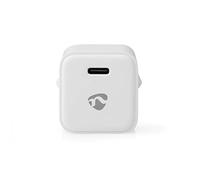 Nedis |Caricatore da parete | 1.5/2.0/2.5/3.0 A | Numero di output: 1 | USB-C™ | 30 W | selezione automatica della tensione