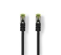 Nedis Cavo CAT7 - PiMF - Connettore RJ45 (8P8C) - 15 m - Rotondo - LSZH - Nero - Green Label