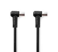 N CSGL40120BK30 - Cavo coassiale, connettore IEC <> presa IEC, 3,00 m, rotondo, ne