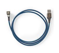 Nedis, Cavo da gioco da USB-A a USB-C 2m Connettore a 180°, Blu