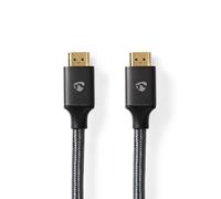 Cavo HDMI alta velocità Connettore HDMI 8K 60Hz 48 Gbps 3.00 m Tondo 6.7 mm
