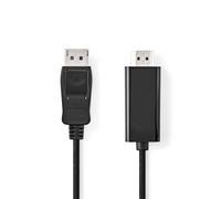 Nedis Cavo DisplayPort 1.2 maschio e connettore HDMI, cavo Full Hd 1080p, 3 m