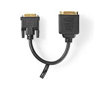 Nedis - Cavo DVI DVI-D maschio 24 + 1 pin - 2 x DVI-D femmina