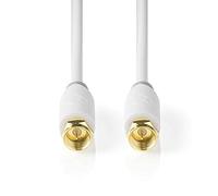 NDS 10 METRI Cavo satellitare e per antenna F maschio F maschio Placcato oro
