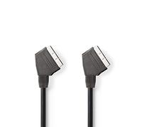 Nedis - Cavo scart scart maschio S CART maschio 1,5 m nero