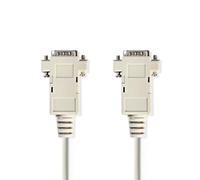 NEDIS Cavo VGA - Connettore VGA - Connettore VGA - Nichelato - Risoluzione massima: 1024x768-2.00 m - Rotondo - ABS - Avorio - Etichetta