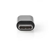 Nedis CCBW60911AT - Adattatore USB, USB 2.0, spina USB-C™, presa USB Micro-B, 480 Gbps, placcato oro, antracite