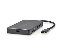Nedis CCBW64250AT02 station d'accueil USB 3.2 Gen 1 (3.1 Gen 1) Type-C Anthracite
