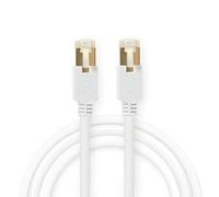 NEDIS Ccbw85210Wt75 Cavo di rete Cat6 F/Utp Connettore Rj45, 7,5 m, Bianco