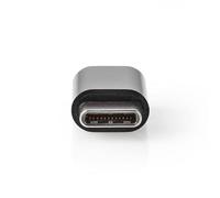 NEDIS CCGB60910BK - Adattatore USB 2.0 | spina USB-C™ | presa USB Micro-B | 480 Mbps | Nichel | Nero | Scatola