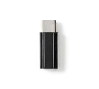 Nedis CCGP60910BK cavo di interfaccia e adattatore USB-C Micro B Nero