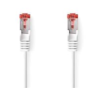 Nedis CCGP85221WT100 cavo di rete 10 m Cat6 S/FTP (S-STP) Bianco