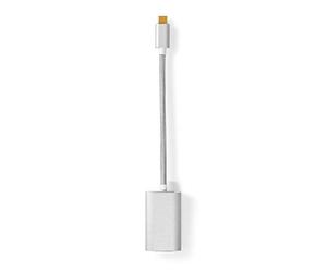 Nedis CCTB64680AL02 adaptateur graphique USB Argent