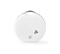 Nedis, SmartLife Tracker Bluetooth per oggetti con allarme acustico, Bianco
