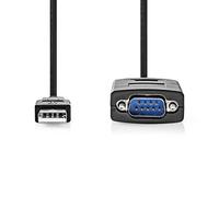 Nedis Convertitore da USB a maschio a RS232 maschio USB 2.0 C