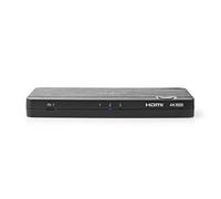 NEDIS Convertitore HDMI ™ | USB-C™ Femmina / 2x ingresso HDMI ™ / 4x USB A Female | 1x HDMI™ Output | Direzione unica | 4K@60Hz | 18 Gbps | ABS | Antracite