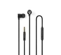 Nedis, Cuffie cablate da 3,5 mm con microfono e controllo del volume 1,2 m
