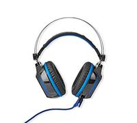 NEDIS Cuffie da gaming - Archetto - Surround - USB Type-A - Bendable & Retrattile Microfono - 2.10 m - Illuminazione Normale